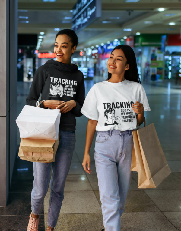 Tracking God Unisex Hoodies